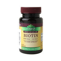 Finest Nutrition Biotin 1000 mcg Dietary Supplement Tablets