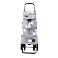 Rolser Logic DOS +2 Pack Logos Shopping Trolley, Gris