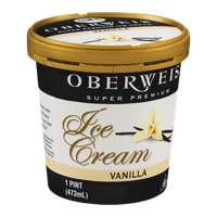 Oberweis Super Premium Ice Cream Vanilla