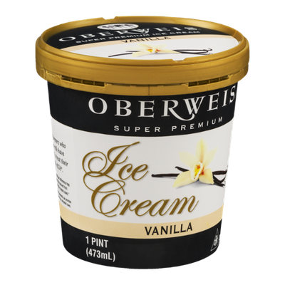 Oberweis Super Premium Ice Cream Vanilla