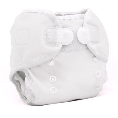 Thirsties Duo Wrap, White, Size One (6-18 lbs) (Discontinued by Manufacturer)
