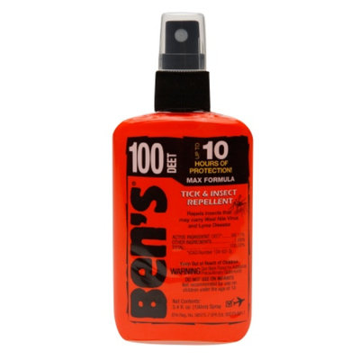 Ben's 100% Deet Uncarded Pump, 3.4 oz