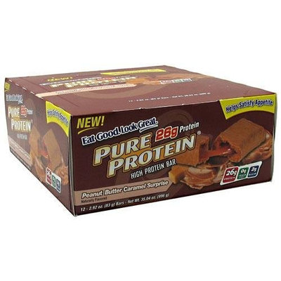 Worldwide Sport Nutrition Pure Protein High Protein Bar, Chewy Chocolate Chip, 2.75-Ounce Bar, 12-Count