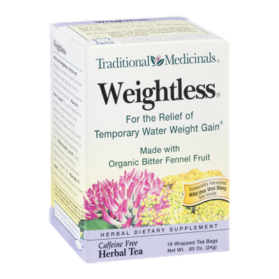 Traditional Medicinals Herbal Tea Weightless Tea Bags - 16 CT
