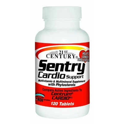 21st Century Sentry Cardio Support Tablets, 120-Count