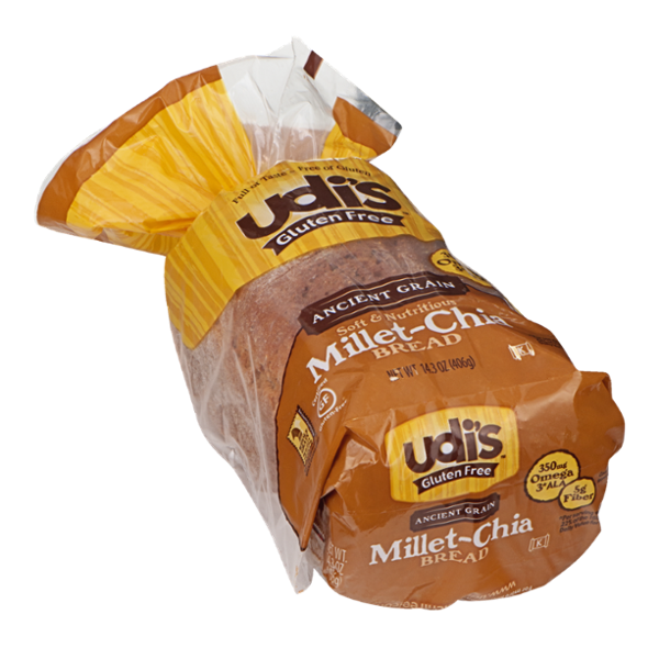 Udi's Gluten Free MilletChia Bread Reviews 2019