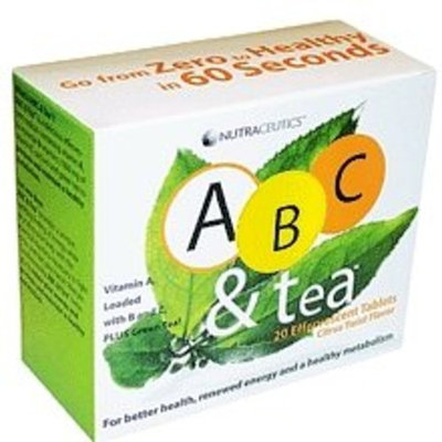 Nutraceutics ABC & Tea, Citrus Twist Flavor, 20 effervescent tablets