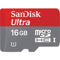 SanDisk SDSDQUI016GA46M Ultra microSDHC 16GB Class 10 UHS-1