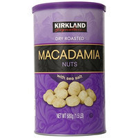 Kirkland Signature Kirkland Dry Roasted Macadamia Nuts with Sea Salt 680g (1.5 LB)