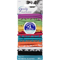 Goody Ouchless No Metal Elastics, Citrus Twist, 30 count