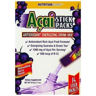 Windmill NUTRITION WORKS ACAI STICK POW Size: 14 PKS