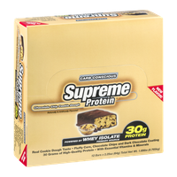 Supreme Protein Carb Conscious Protein Bars Chocolate Chip Cookie Dough - 12 CT