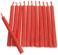 Wilton RED COLOR FLAME CANDLES Birthday Party Cake Fun