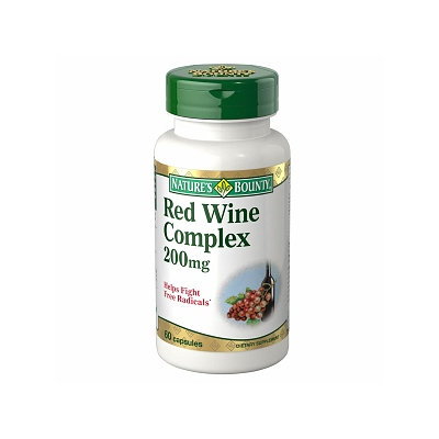 Nature's Bounty Resveratrol Red Wine Extract 200mg