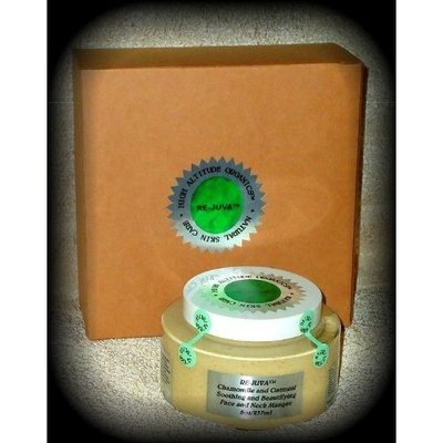 HighAltitudeOrganics Re-Juva TM Chamomile and Oatmeal Soothing and Beautifying Face and Neck Masque