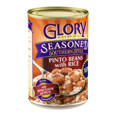 Glory Foods Seasoned Southern Style Pinto Beans with Rice
