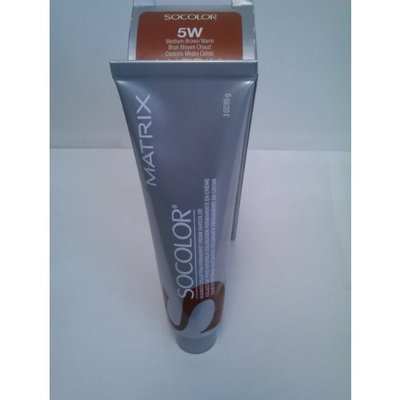 Matrix Socolor Blended Collection Permanent Cream Hair Color 5W Medium Brown Brown