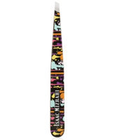 Tweezerman Isaac Mizrahi Designer Series Slant Tweezer, Splatter Paint, 1 ea