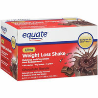 Equate Chocolate Royale Ultra Weight Loss Shakes