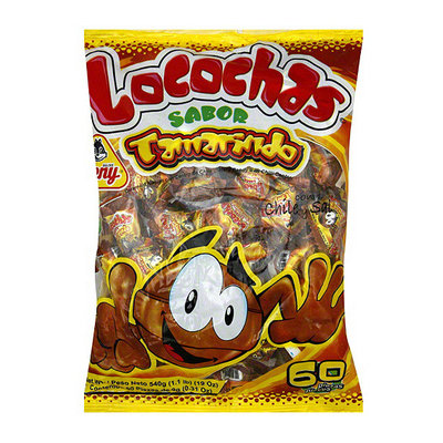 Dulces Beny Beny Locochas Hard Candy with Chili Center