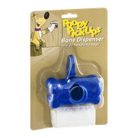 Poopy Pick Ups Bone Dispenser and Tie Bags - 20 CT