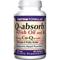 Jarrow Formulas Q-Absorb Co-Q10 PLUS, 100mg, 60 Softgels
