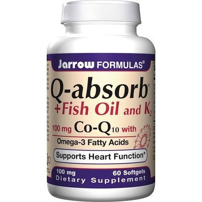 Jarrow Formulas Q-Absorb Co-Q10 PLUS, 100mg, 60 Softgels
