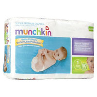 Munchkin Super Premium Diapers Jumbo Pack - Size 1 (50 Count)