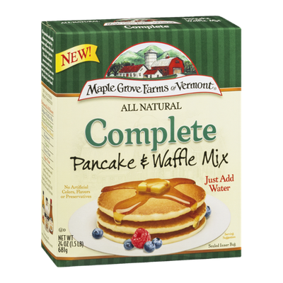 Maple Grove Farms of Vermont All Natural Complete Pancake & Waffle Mix