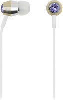Kate Spade New York - Earbud Headphones - Tanzanite/gold/silver/white