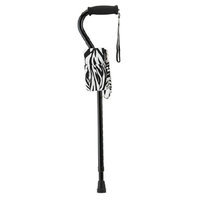 Nova Black Offset Cane with Zebra Clutch Combo