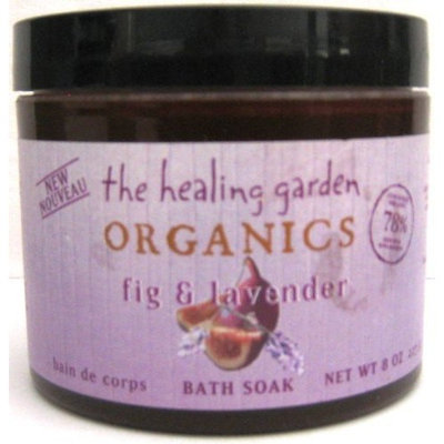 Healing Garden Organics Bath Soak Fig & Lavender 8 oz (227 g)