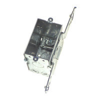 Hubbell Raco Hubbel Raco 604 Single Gang Switch Box With Bracket