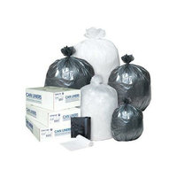 Inteplast Group Integrated Bagging Systems S386014K Black 14 Mic High-Density Can Liners