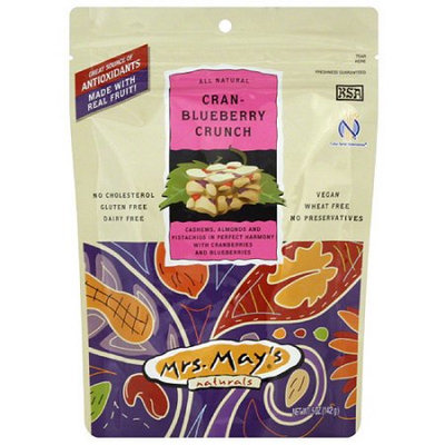 Mrs. May's Naturals Cran-Blueberry Crunch, 5 oz, (Pack of 6)