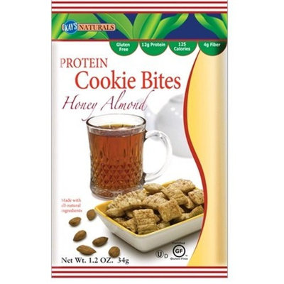 Kays Natural Kay's Naturals Protein Cookie Bites, Honey Almond Filled, 1.2 ounces (Pack of 6)