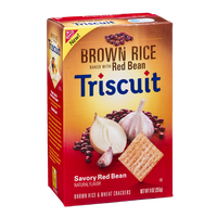 Nabisco Triscuit - Crackers - Brown Rice Baked with Red Bean Wheat Savory Red Bean