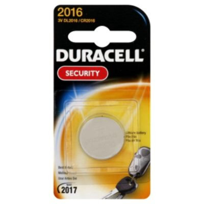 Duracell DL2016BPK 3-Volt Lithium Security 2016 Battery