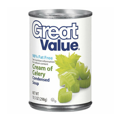 Great Value : Cream Of Celery Condensed Soup
