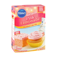 Pillsbury Moist Supreme Pink Lemonade Flavored Premium Cake Mix