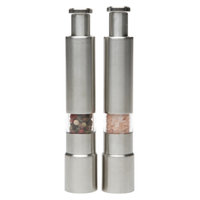 Variety of Spice Stainless Steel Thumb Grinder, 2 ea