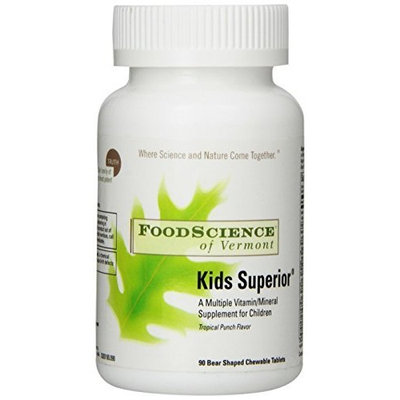 Food Science Of Vermont Kid's Superior Multi Vitamins, 90 Count