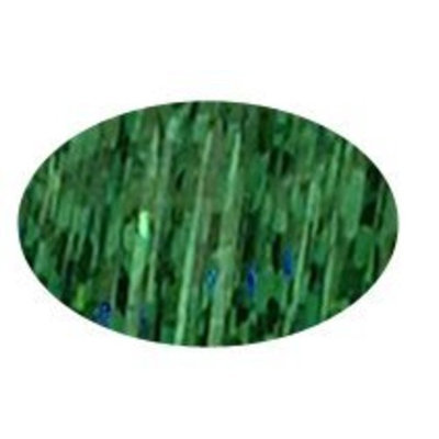 Piz-zaz Hair Glimmer Piz-zaz Forest Green Hair Extension Shimmer Tinsel + Hairart Brilliance Pin Tail Comb Add Shimmer and Glam to Your Hair That Last 10-12 Weeks