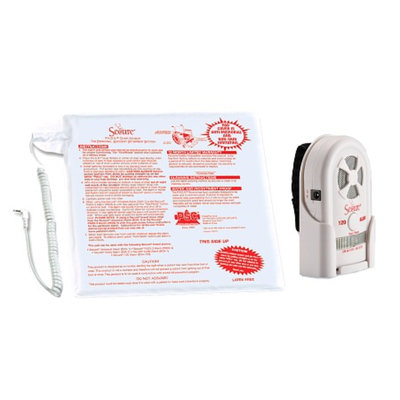 Secure 1-Year Chair Pad, 80-120 dB Alarm w/Nurse Call Interface SUA-120 & Holder