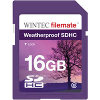 FileMate Wintec Filemate 16GB SDHC Weatherproof Memory Card Class 6, Purple