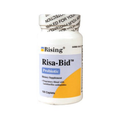 Kpp Rising Risa-Bid Probiotic Dietary Supplement Caplets - 100 Ea