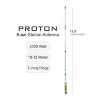 Redman CB PT99 Proton CB 10-12 Meter Base cb Radio Antenna