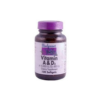 Vitamin A&D 10,000IU/400IU Bluebonnet 100 Softgel