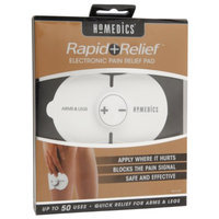 HoMedics Rapid Relief Electronic Pain Relief Pad Arms & Legs