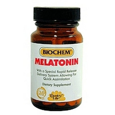 Country Life Melatonin Rapid Release 3 mg, 90 Tablets